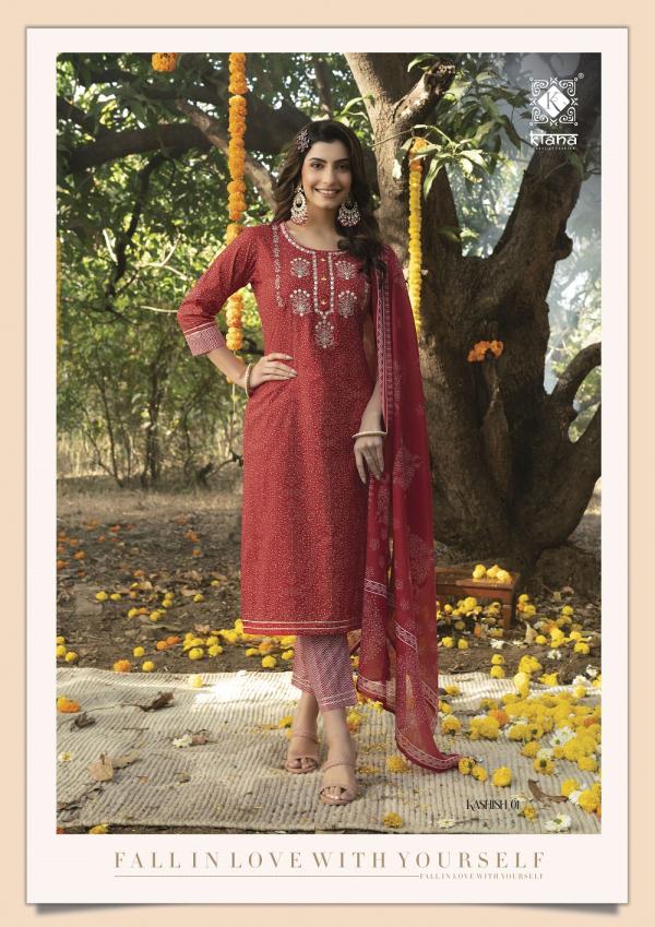 Kiana Kashish Fancy Look cotton Exclusive Readymade Collection